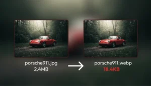 kép optimalizálás eredménye