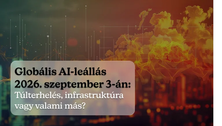 Globális AI-leállás 2026. szeptember 3-án: Túlterhelés, infrastruktúra vagy valami más?