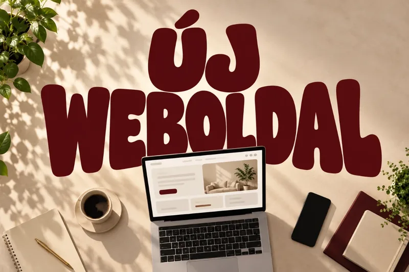 Új weboldal készítése